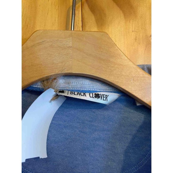 Size Large Black Clover Men's Sweater & Sweatshirt - Picture 2 of 3